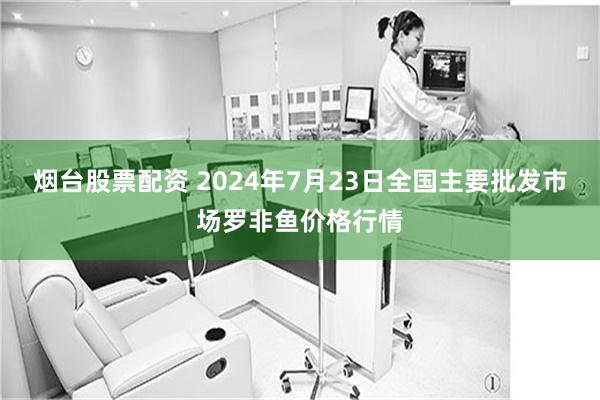 烟台股票配资 2024年7月23日全国主要批发市场罗非鱼价格行情