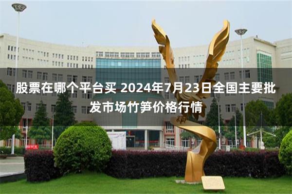 股票在哪个平台买 2024年7月23日全国主要批发市场竹笋价格行情