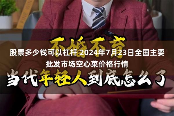 股票多少钱可以杠杆 2024年7月23日全国主要批发市场空心菜价格行情